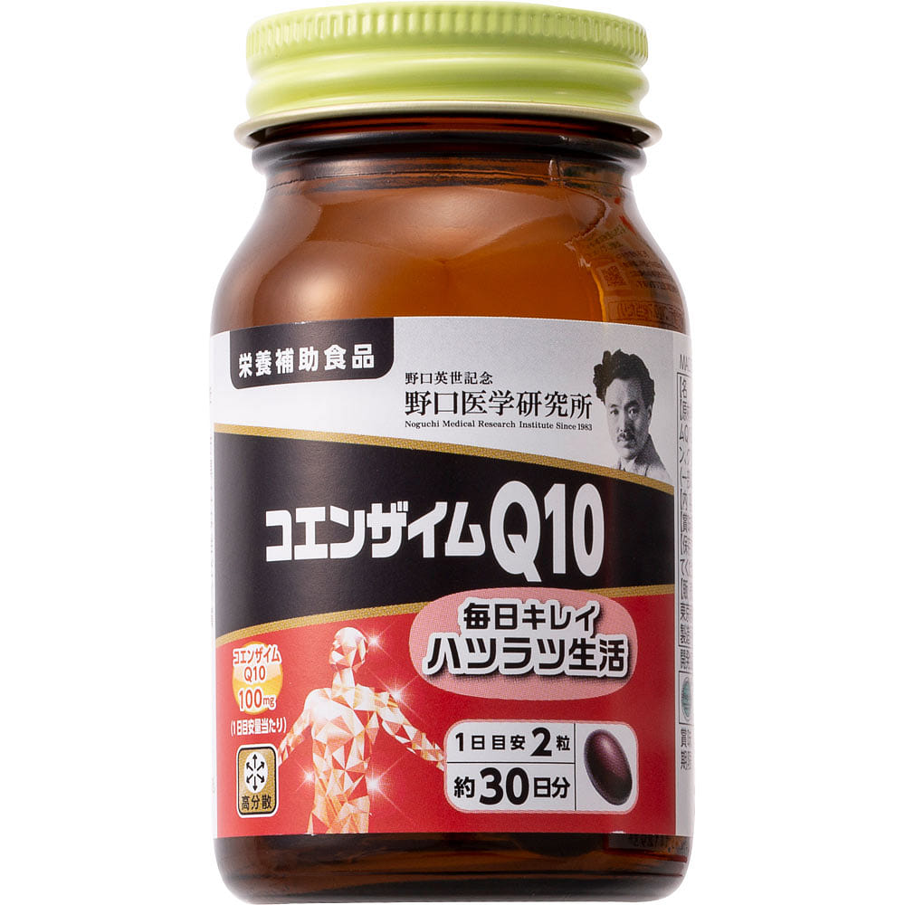 Noguchi Coenzyme Q10 Supplement 60pcs 1 each