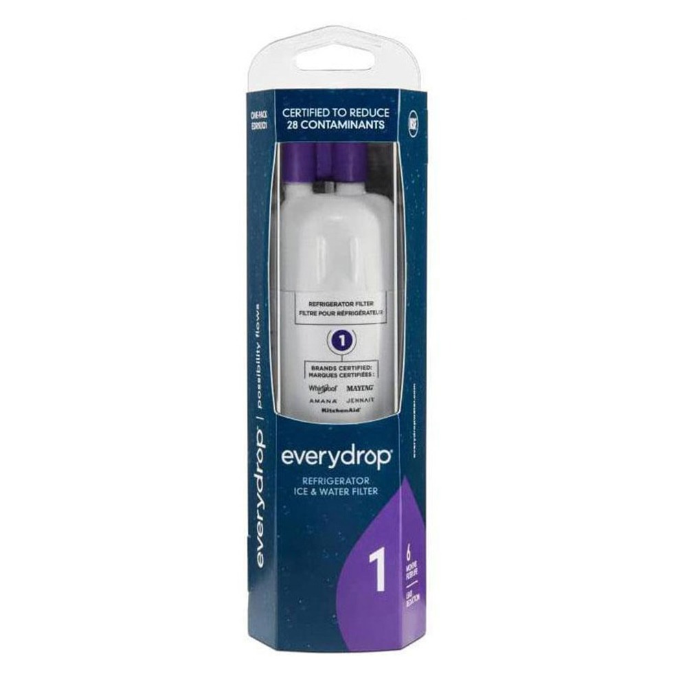 1-Pack Everydrop by Whirlpool Refrigerator Water Filter 1- EDR1RXD1/W10295370A 0.4 ポンド
