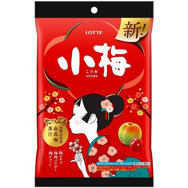 乐天 梅汁话梅糖 60g