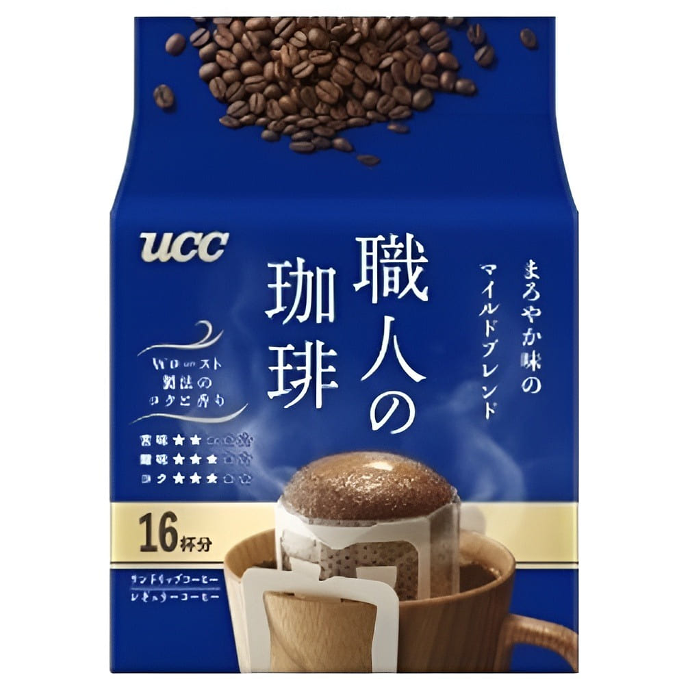 UCC Artisan's Mild Blend Drip Coffee 16p 1 count