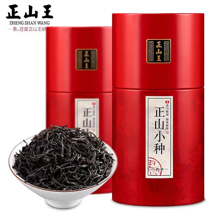 正山王特级正山小种武夷山浓香型红茶500克*1罐