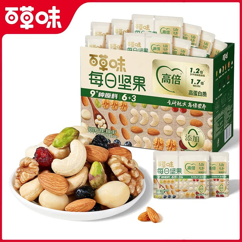百草味均衡坚果25g/袋 25 克