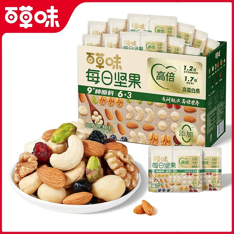 百草味均衡坚果25g/袋