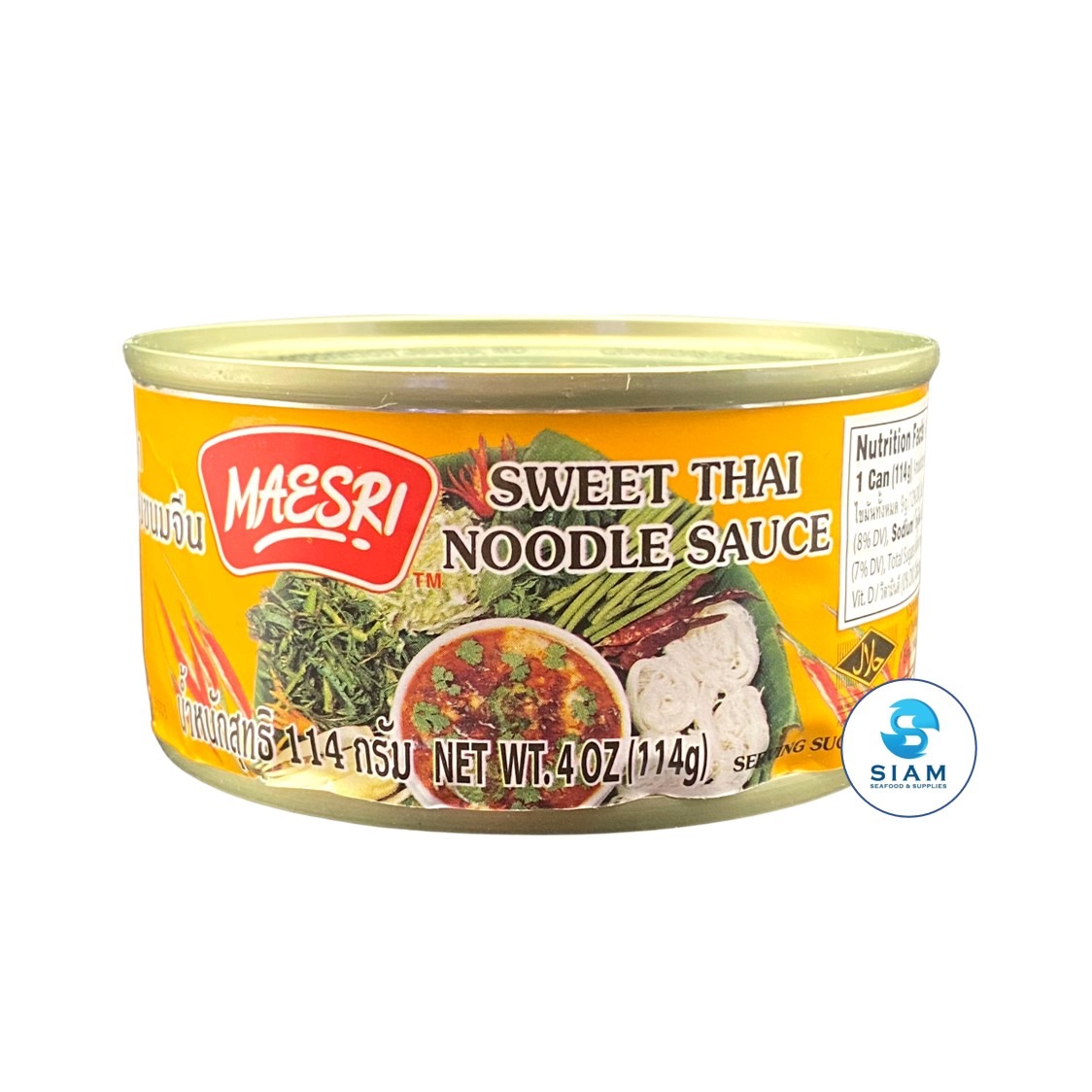 MaeSri Sweet Thai Noodle Sauce (Namprik) 4 oz