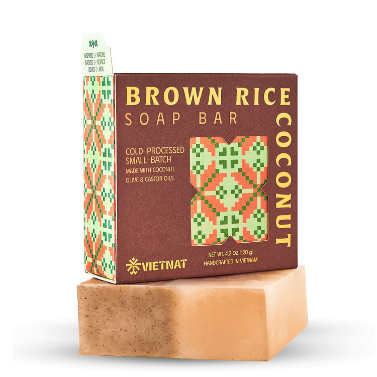 Brown Rice & Coconut Soap 4.2 盎司