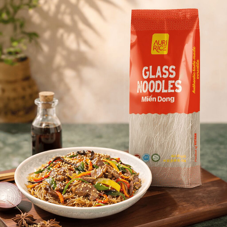 AURIRICE Glass Noodles Mien Dong 400 g (min 5)