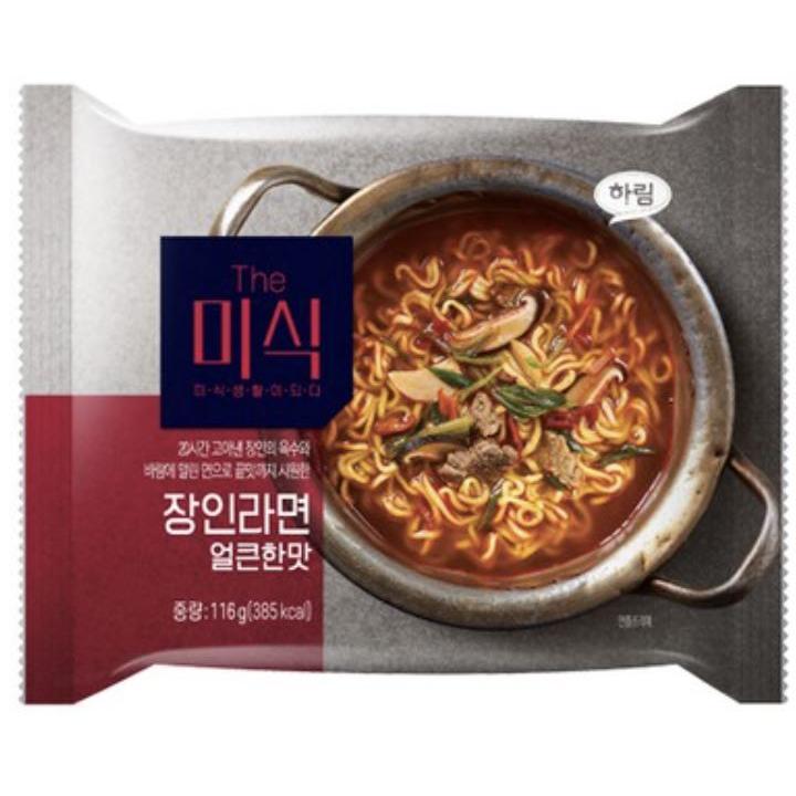 The Misik Jangin Ramen Spicy flavor (116g x 4ea) 1 まとめて