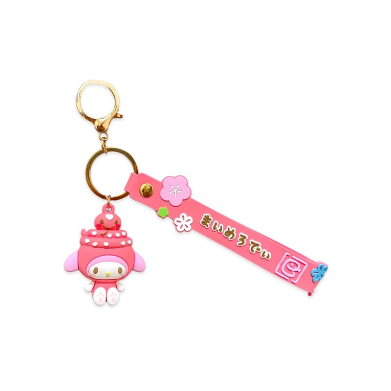 Sanrio Characters Zodiac Snake Rubber Mascot My Melody 1 each