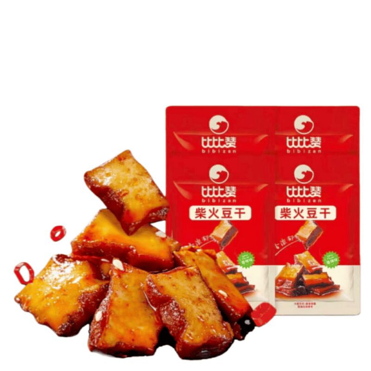 比比赞柴火豆干湖南特产香辣零食100g*1包 100 克