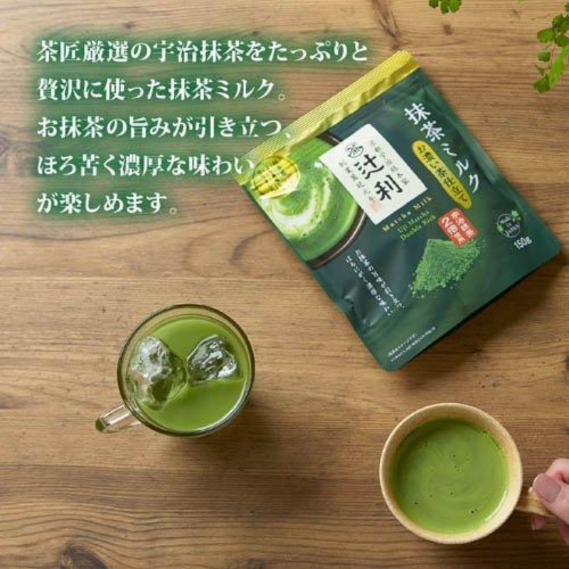 片岡物産 辻利 抹茶ミルク お濃茶仕立て150g - Weee!