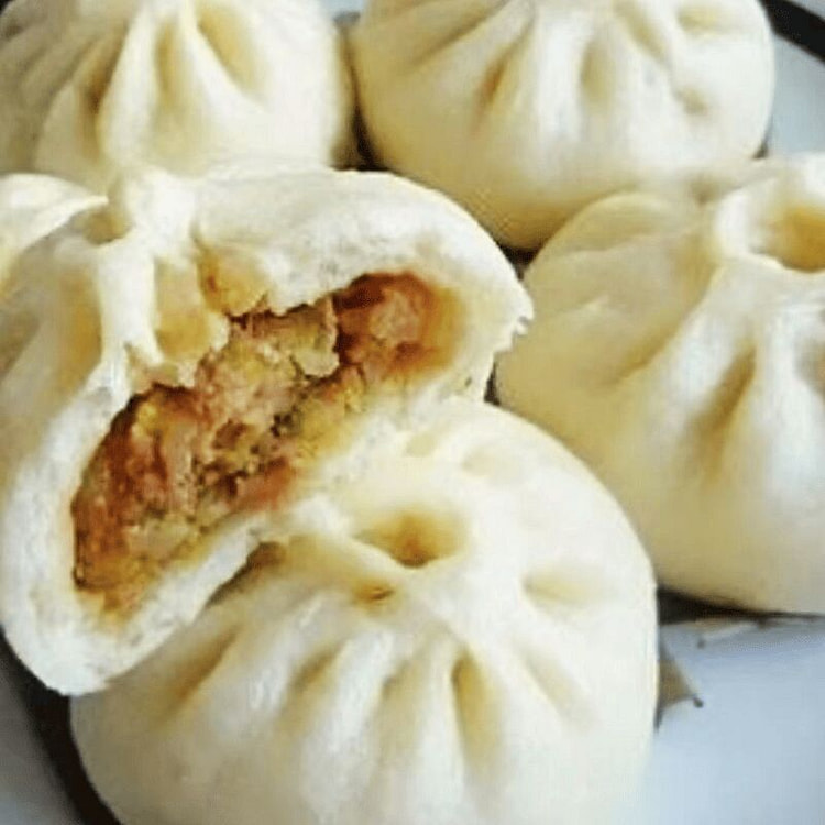 Small Pork & Cabbage Buns 6pcs 1 box