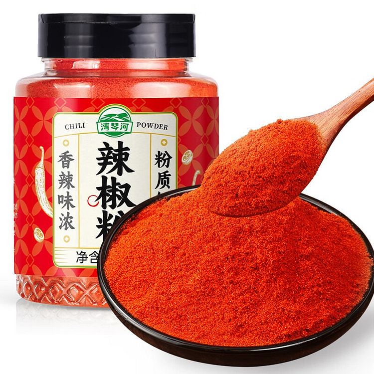 湾琴河 辣椒粉 烧烤粉 香料  家用调料 160g