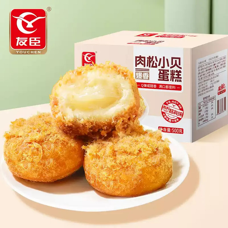 Youchen Pork Floss Mini Cakes 500g*1Box 500 g
