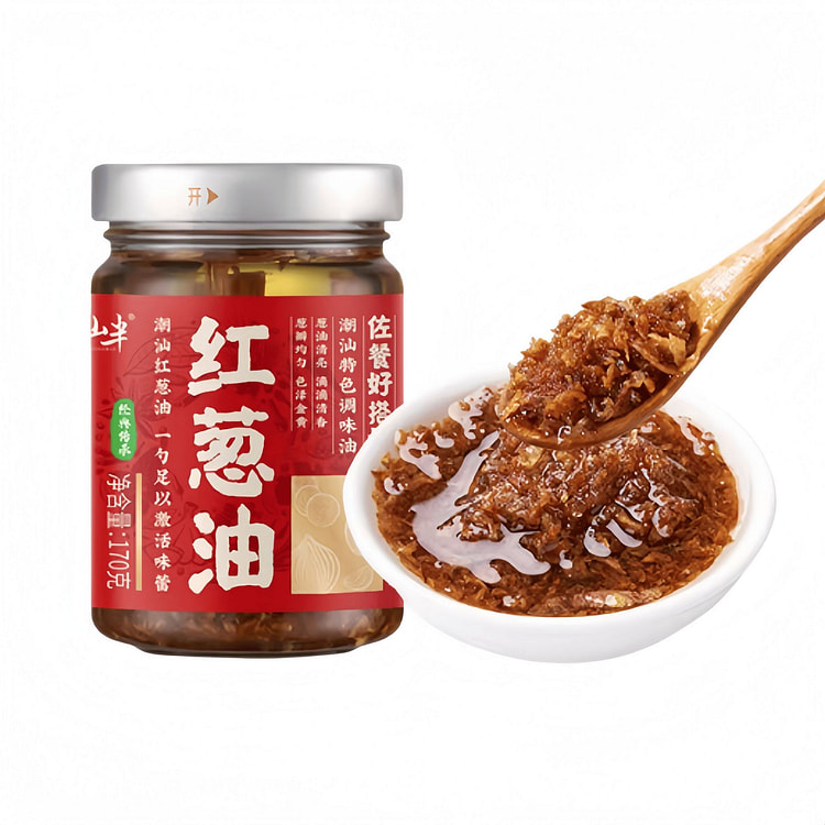 云山半 潮汕特产红葱油炒饭调味酱 170g*1瓶 170 克