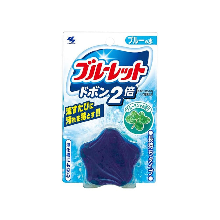 KOBAYASHI Toilet tank cleaning block mint flavor 1 each