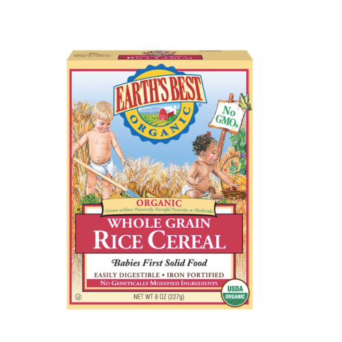Earth's Best Whole Grain Rice Infant Cereal 8oz Weee!
