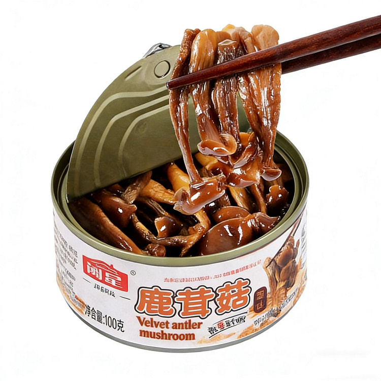 闽星鹿茸菇罐头 100 克