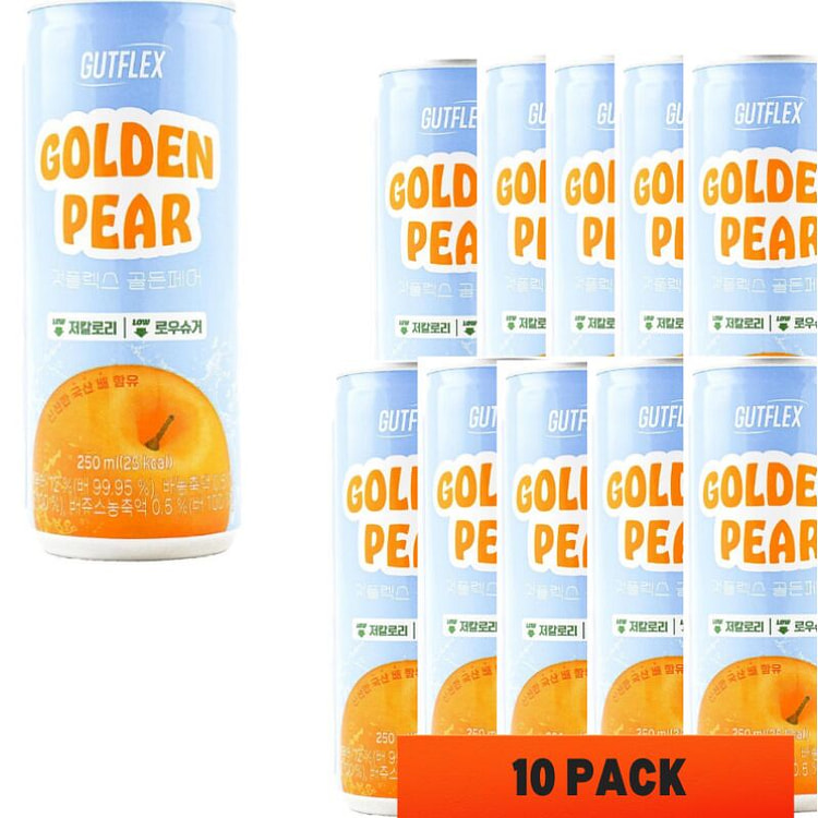 250ml*10pcs South Korean GUTFLEX Golden Pear Juice