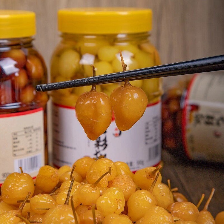 Spicy pickled colorful peppers 300 g