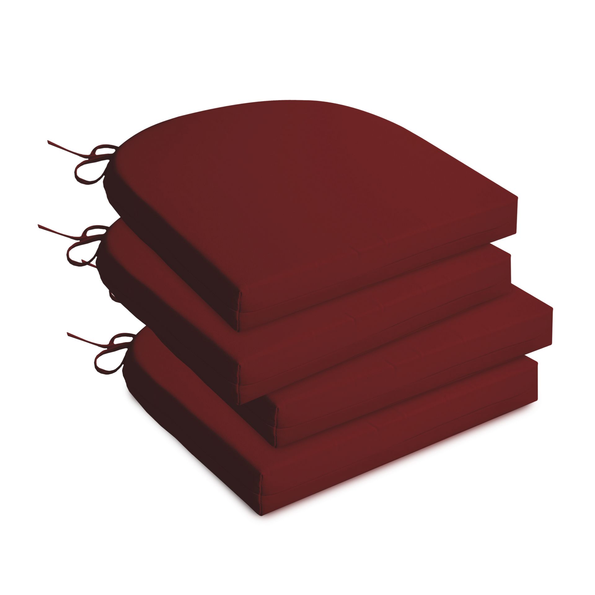 戶外坐墊17"*16"*2" Red 1 盒