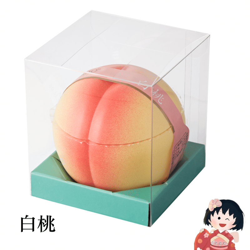 TAKANO Fruit pure Jelly white peach flavor 110g 1 each