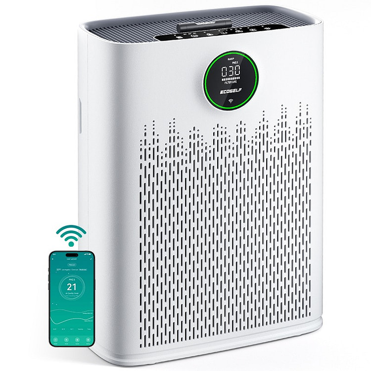 ECOSELF 智能空气净化器，WiFi控制