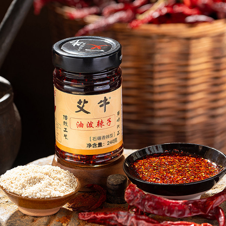 艾牛 油泼辣子240g*1瓶 240 克