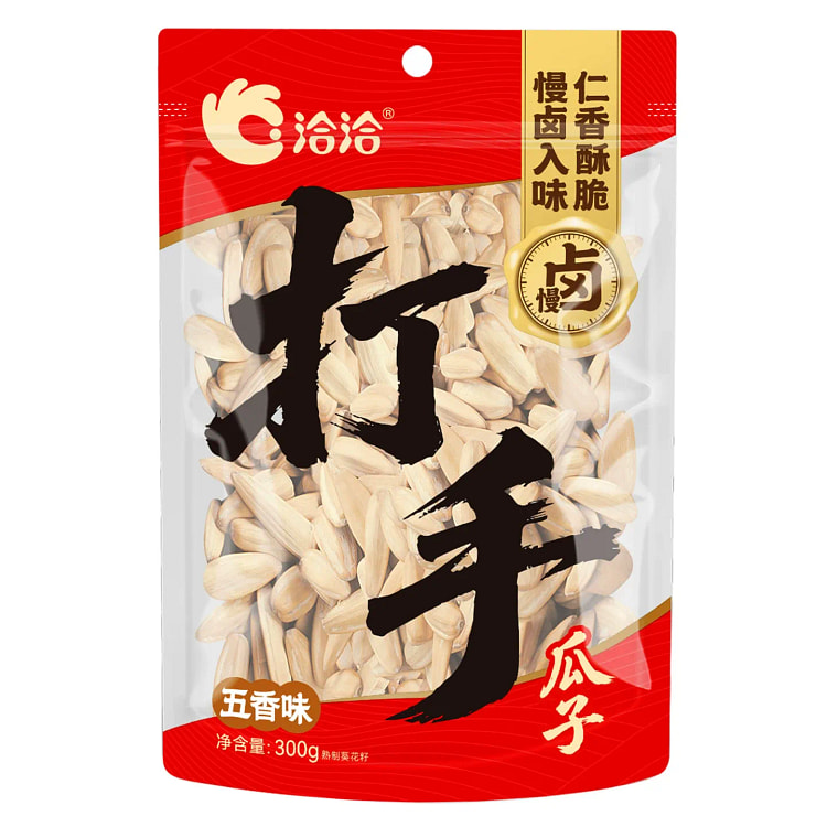 洽洽打手瓜子五香味300g*1袋 300 克