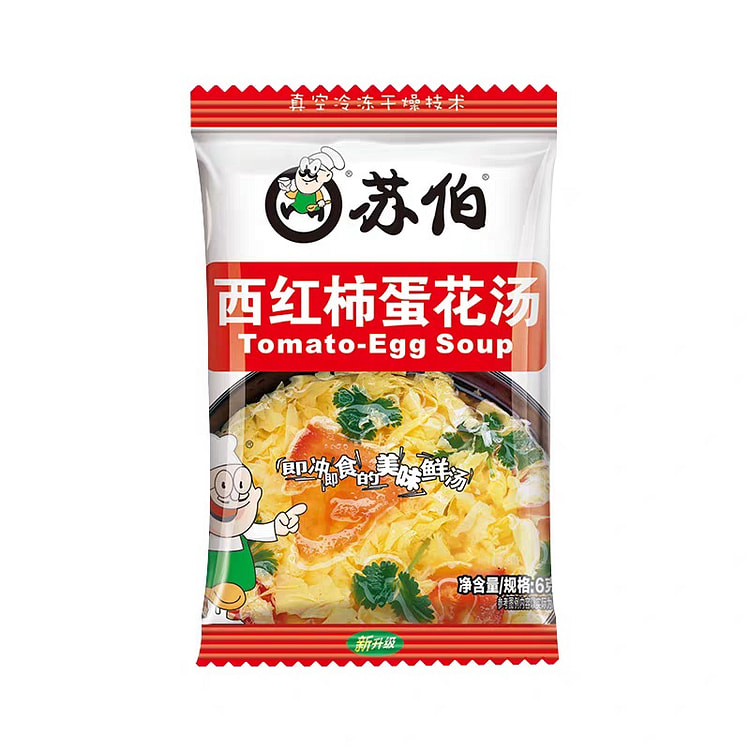 Subo Tomato Egg Instant Soup 6g 1 pack