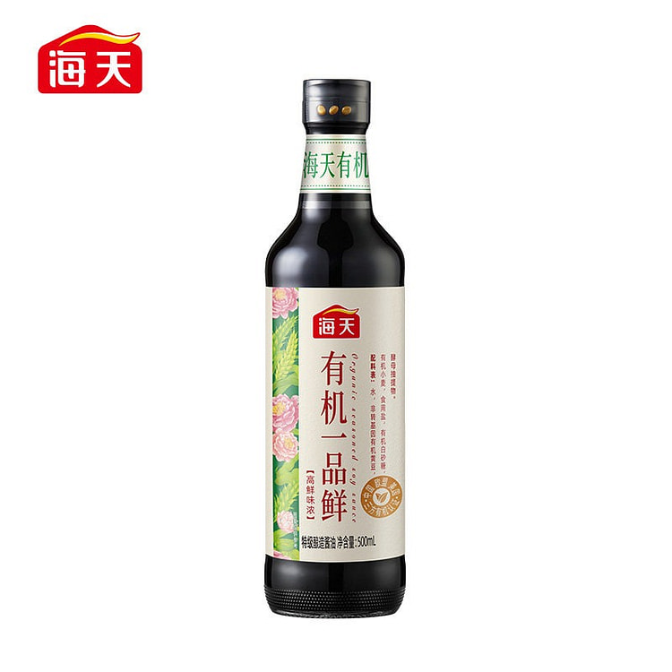 海天有机一品鲜500mL 500 毫升