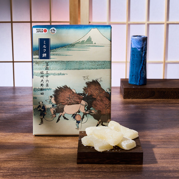 Ukiyo-e Milk Mochi (10 pieces)