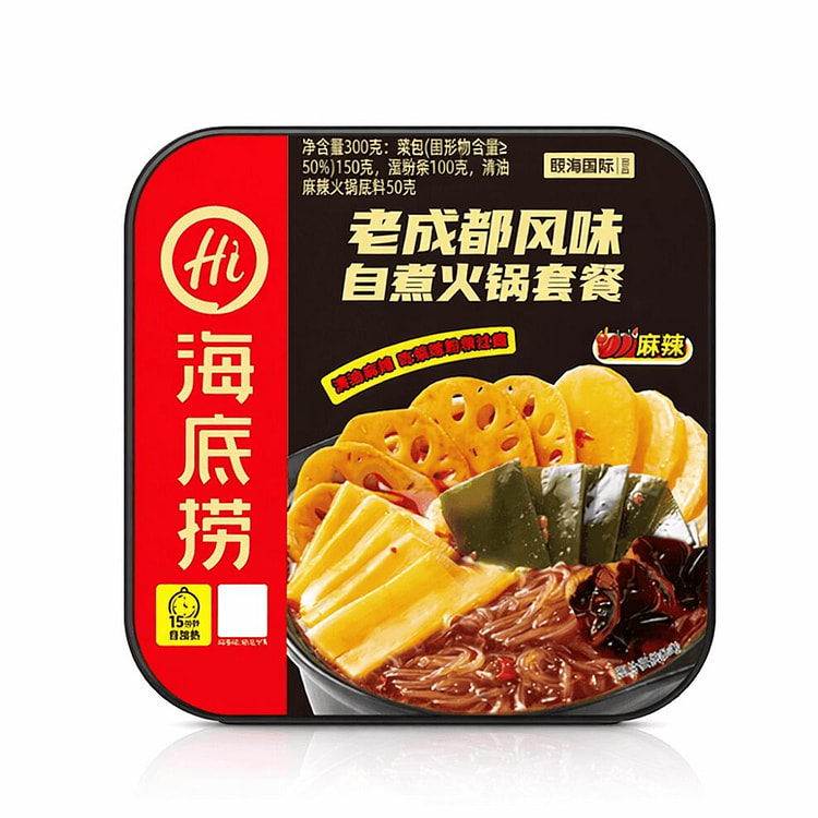 海底捞 老成都风味自煮火锅300g 1 份