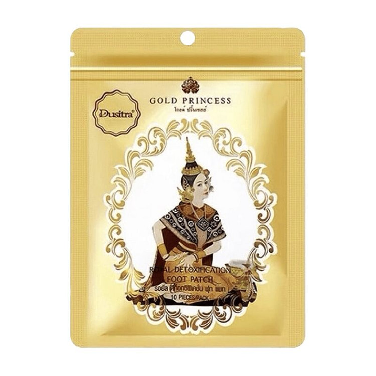 泰国皇家 排毒祛湿足贴(黄金) 10's (预购) 1 份