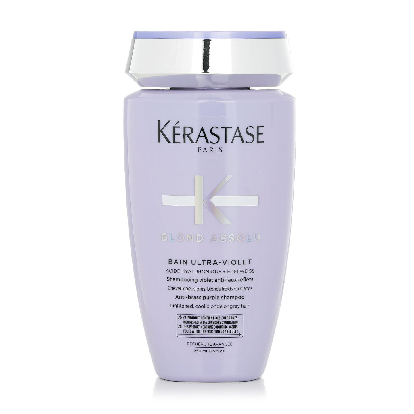 Kerastase Blond Absolu Bain Ultra-Violet Anti-Brass Purple Shampoo (Lightened, Cool Blonde or Grey Hair) E2920900 250 ml