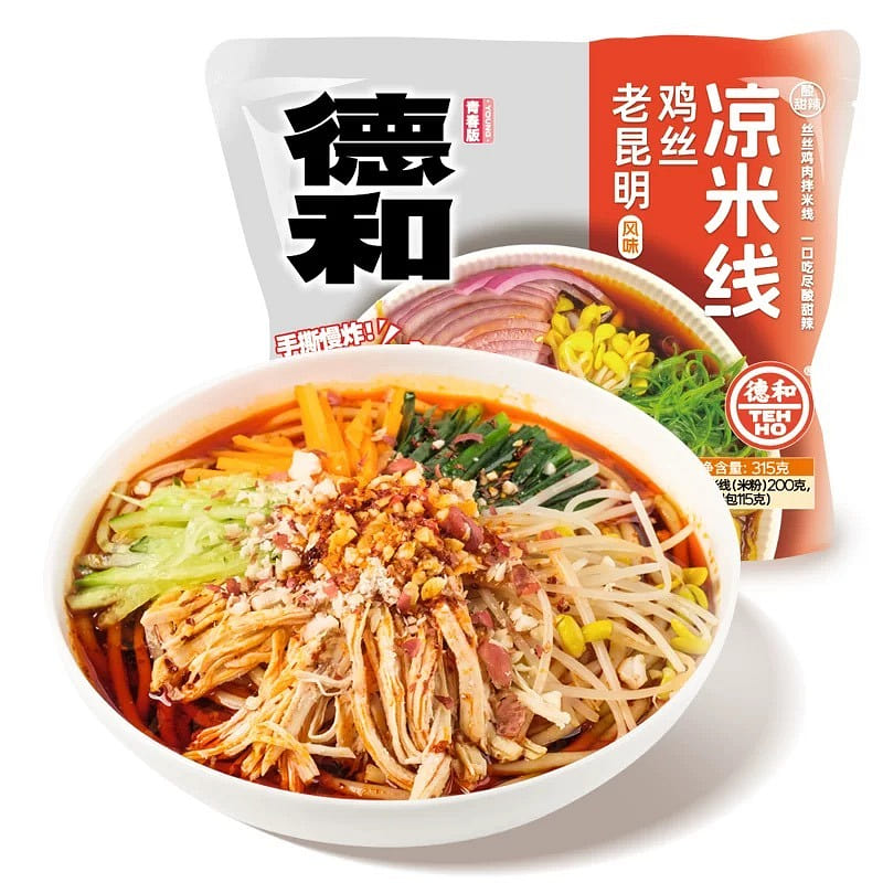 Yunnan Cold Rice Noodles with Shredded Chicken 315 g