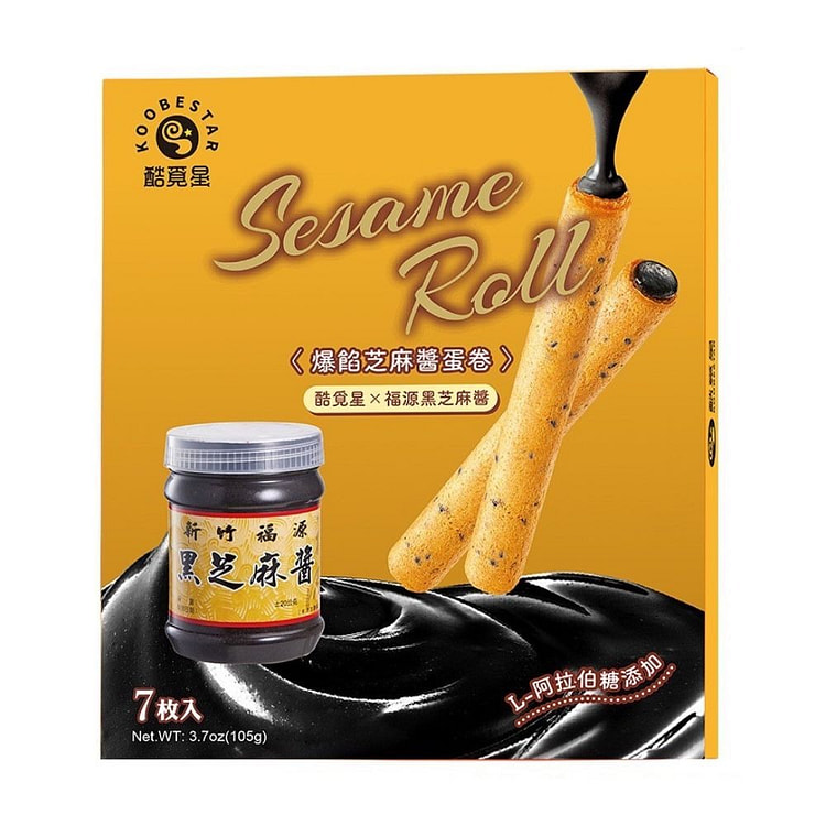 Crispy Rolls(Black Sesame) 105 g