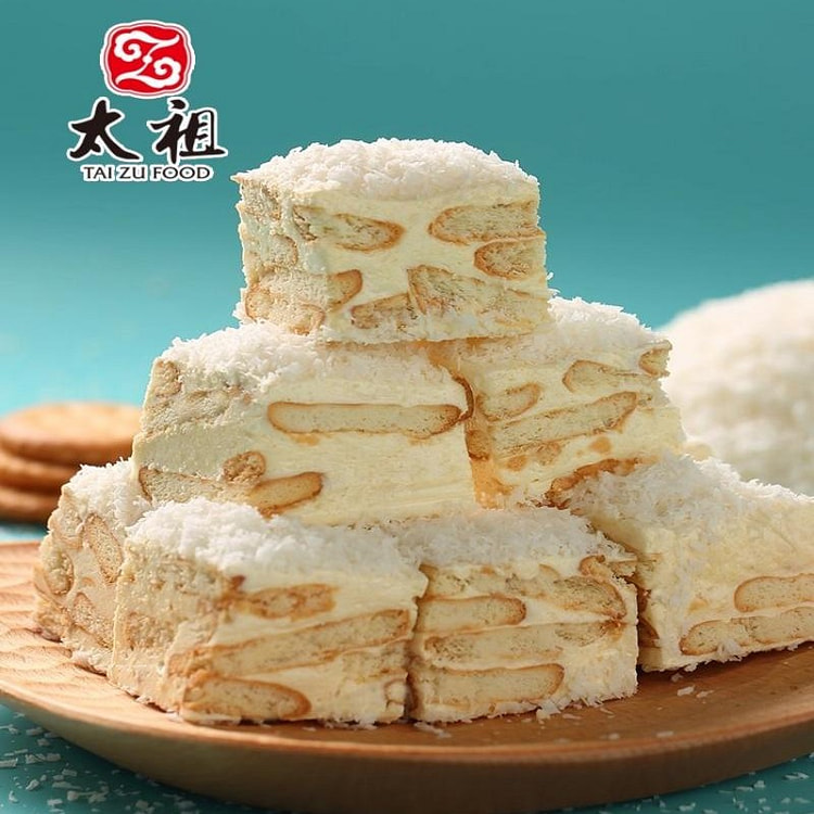 厦门老字号太祖椰香味雪花奶酥180g奶芙牛轧饼干 180 克