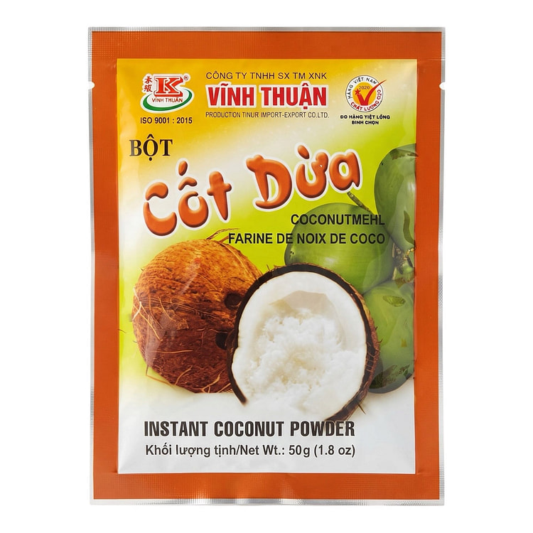 [Vinh Thuan] Instant Coconut Powder - Bot Cot Dua 50 g (min 2)