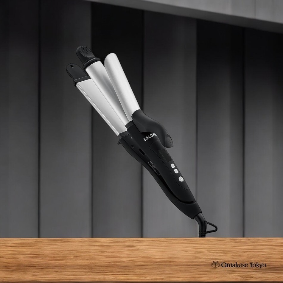 Get Salonia SL-002A 2-Way Hair Iron Silver Delivered | Weee! Asian