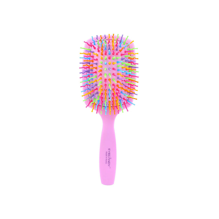 Eyecandy Rainbow volume S paddle brush (LP) 1 count