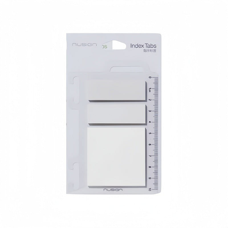NUSIGN Expanding Tab Notepad 1pc Random Colors 1 count