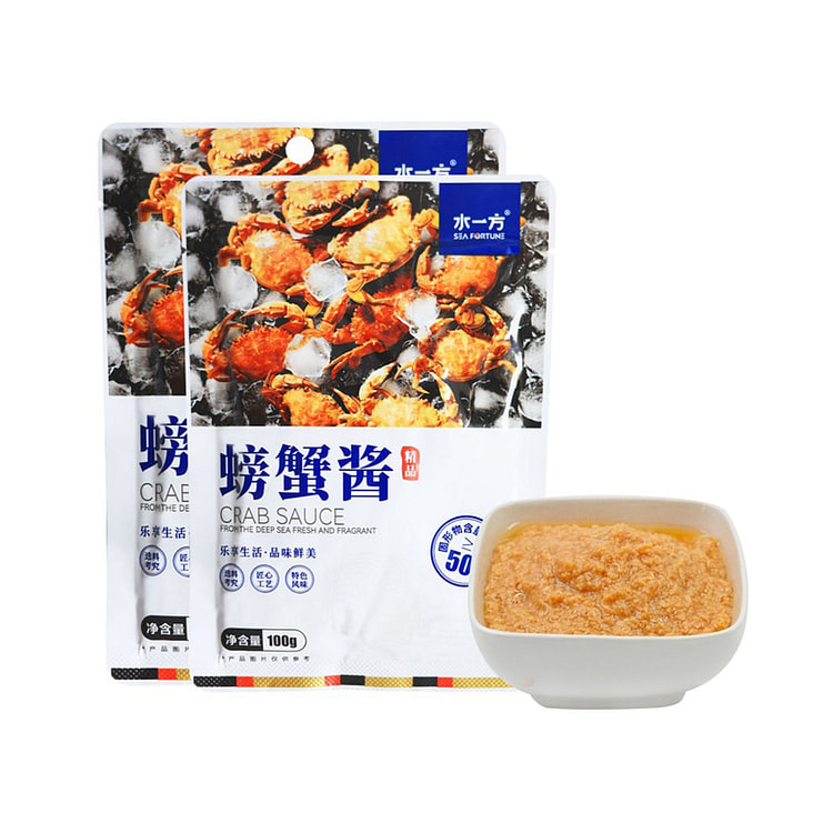 Seafortune  crab paste 100g*2