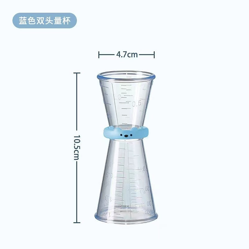 【中国直邮】FOXTAIL 小熊双头量杯 刻度杯家用|*预计到达时间3-4周 1 份