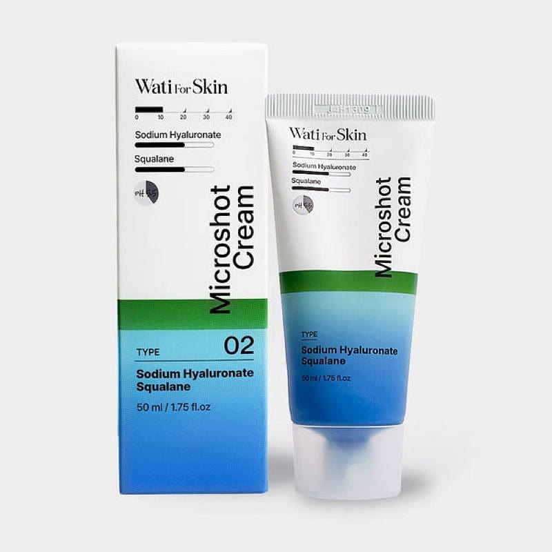 WatiForSkin Hyaluronic Squalane Micro Shot Cream 50 ml