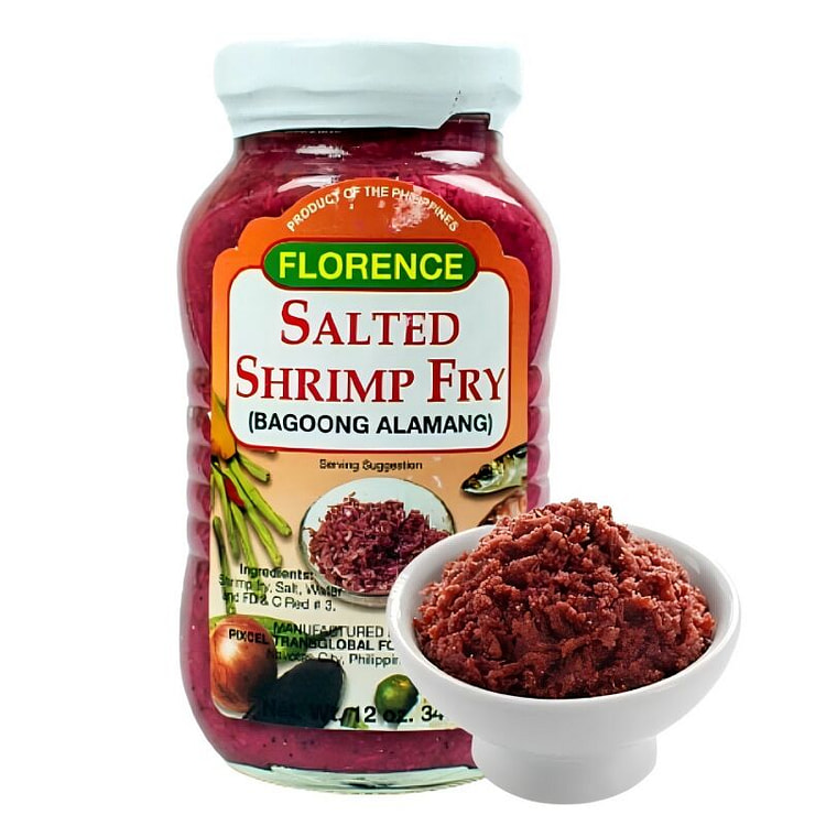 Florence Bagoong Alamang Salted Shrimp Fry 340g
