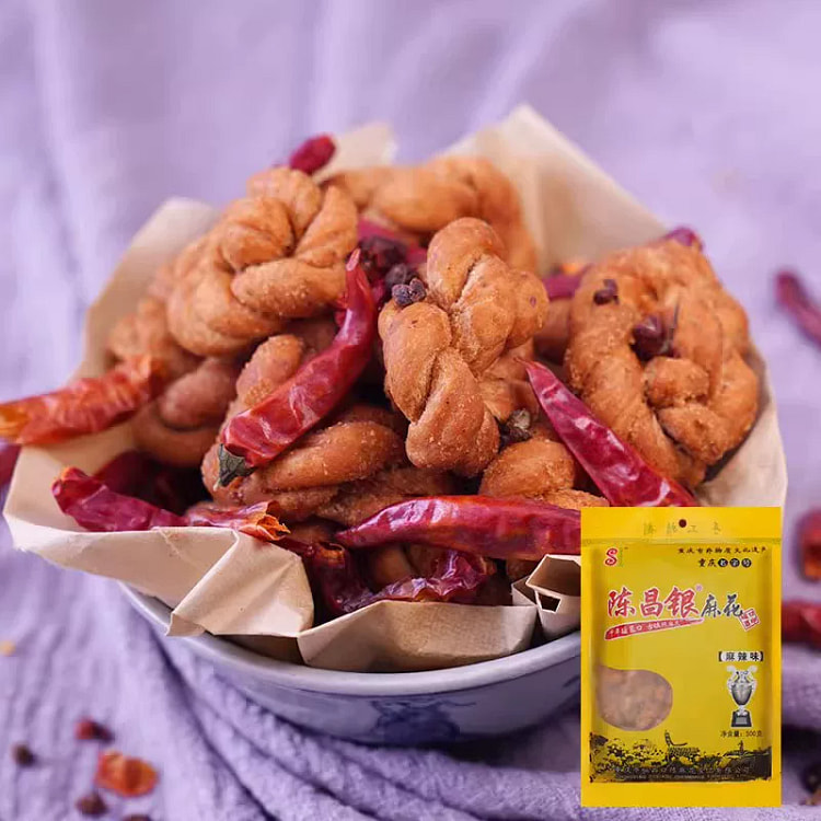 Chen Changyin Mahua Spicy Flavor 500g*1Bag 500 g