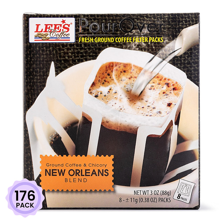 Cà Phê Túi Lọc Lee's Coffee, New Orleans Style 0.38 oz*176 pack