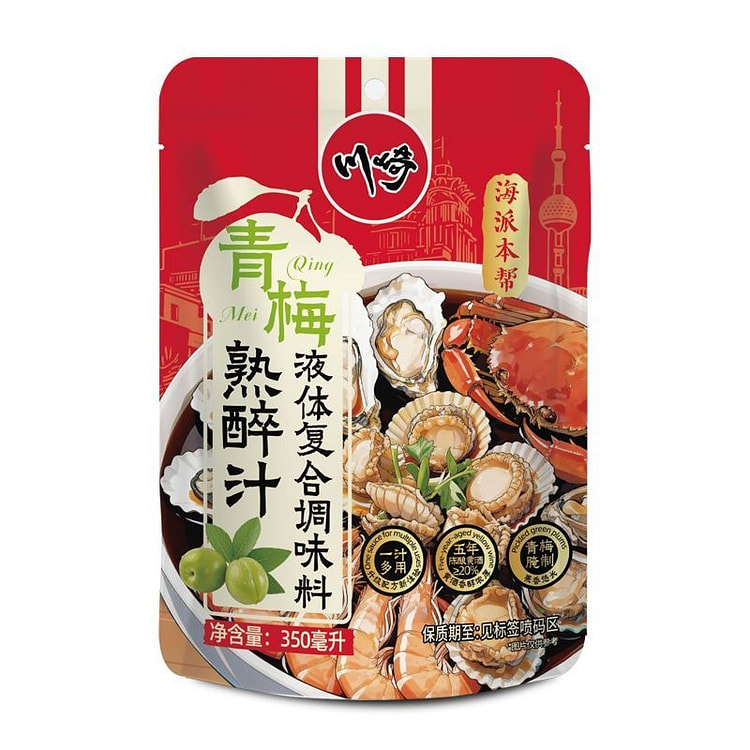 川崎青梅熟醉汁调味料海鲜冷泡调味汁350g 350 克