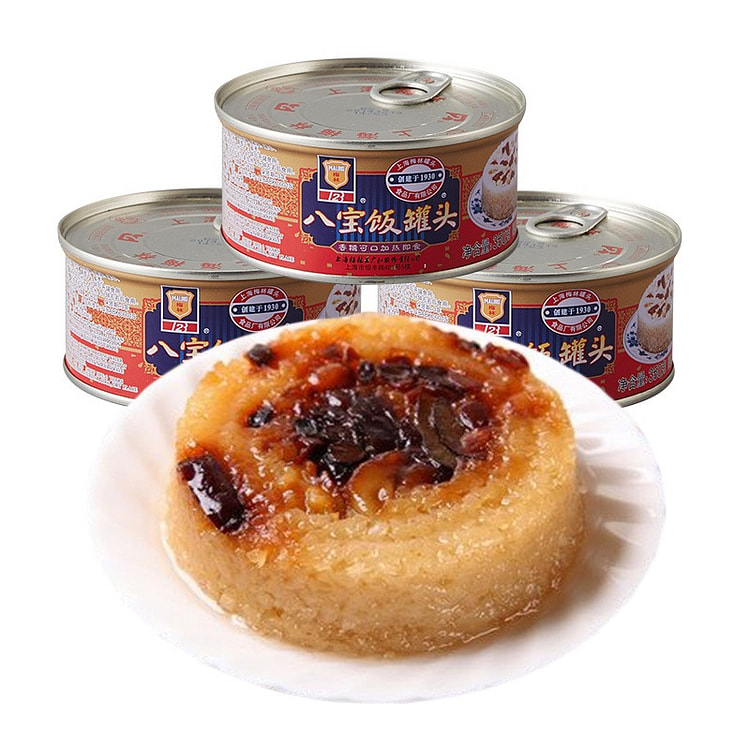 梅林八宝饭罐头