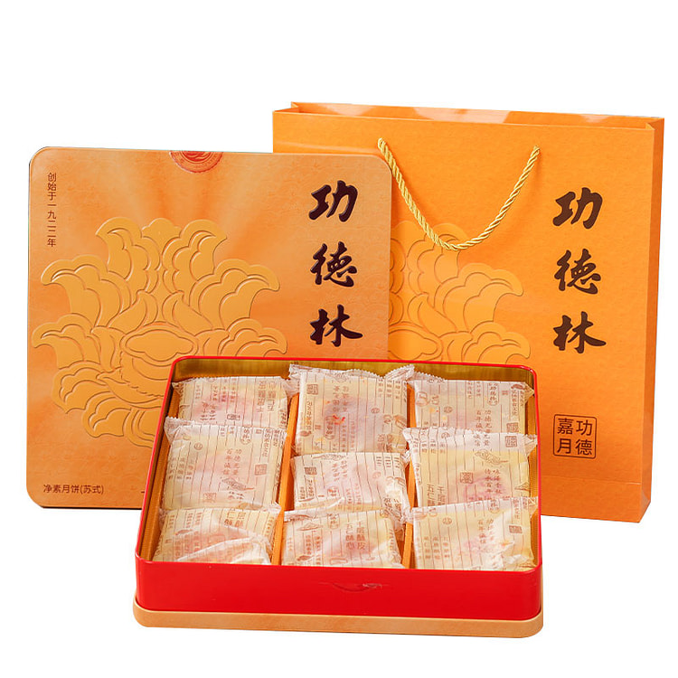 功德嘉月月饼720g*1盒